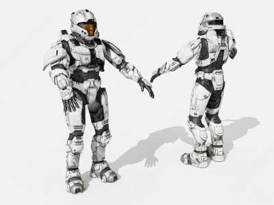 现代机器人3D模型下载